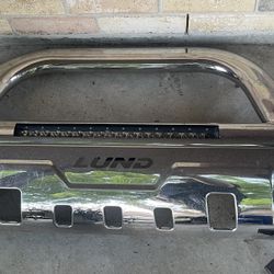 Lund Stainless LED Bull Bar w/Wiring Harness Fits 2004-2025 Ford F150