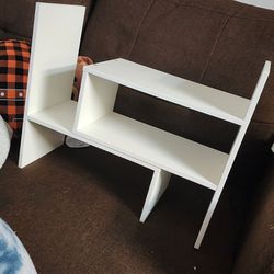 White Wood Shelf (Prebuilt)