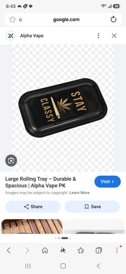 Stay Classy Weed Tray.