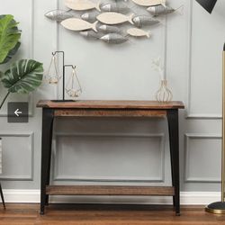Brown Console Table