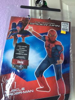 Costume Spider-Man Size 8-10
