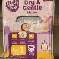 Parents Choice Size One Diapers