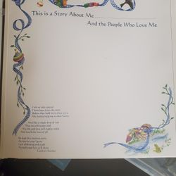 New White Vinyl Baby Memories Album Scrapbook 