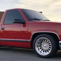 Intro Image All Polished 17x11 With Toyo Extensa 315/35/17 Tires For Obs Chevy 5x5 Or Ford 5x5.5🔥🔥