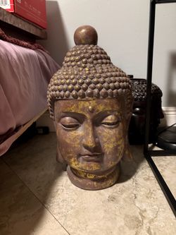 Buddha Head 21.5 in