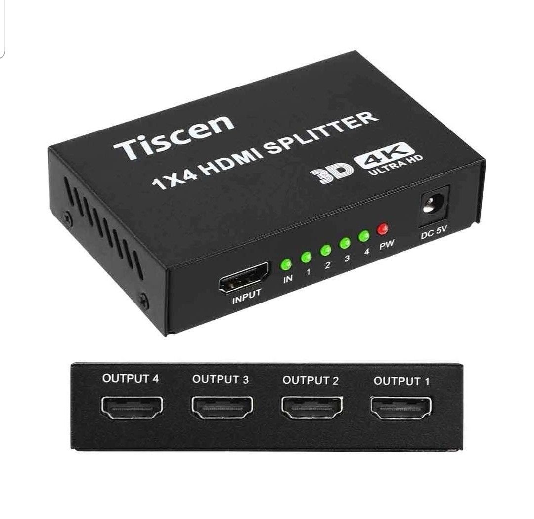 HDMI SPLITTER 1X4 3D 4K BRAND NEW