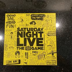 Saturday Night Live the Game Adult 12+ Party Board Game SNL Improv TV Trivia NOB