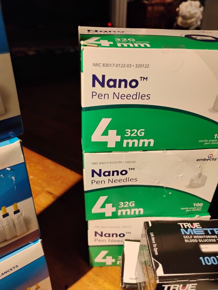 Nano Pen Needles,100 Counts