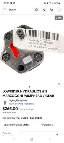 Lowrider hydraulics marzocchi gear 11