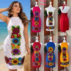 Vestidos Mexicanos Bordados ✨ Mexican Dresses & Blouses, Women & Girls ✨ ✨ Prices Vary - Precios Variados 