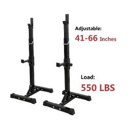 2 Pcs Barbell Press Bench