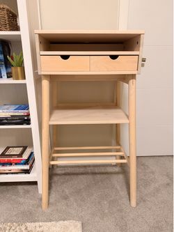 IKEA Knotten Standing Desk (Solid Wood, Discontinued)