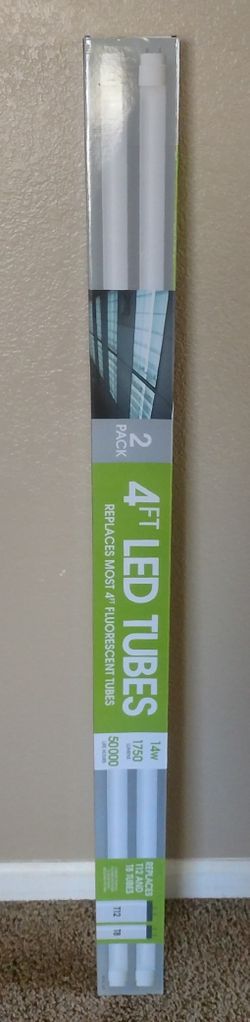 4 ft LED Tube Replacement bulbs