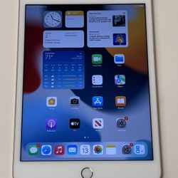 Excellent Apple iPad Mini 4 4th Generation 16GB 7.9” Wi-Fi Gold Tablet