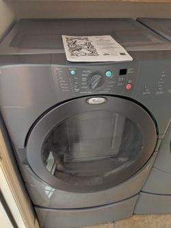 Whirlpool GAS Dryer with pedestal! Matching washer available! Delivery available.