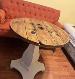 Rustic Round Table