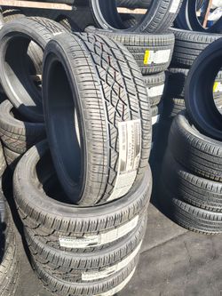 235/40/19 Firestone, set of four tires installed and balanced, set de 4 llantas instaladas y balanceadas