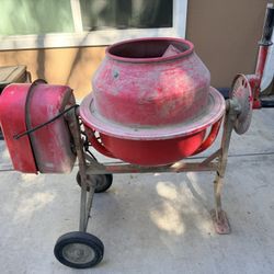 Mini Cement Mixer