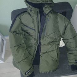 Spider Coat Dark Green Size S