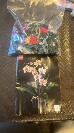 Lego 10311 Botanical Collection Orchid 608 Pcs *Complete*