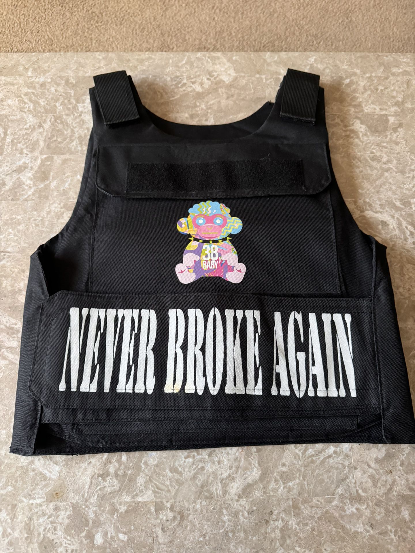 Never Broke Again Bullet Proof Vest (Without Plates)