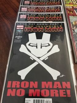 Lot of Iron Man comics
