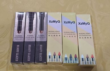 6 never opened cream eye highlight and shadow pens.