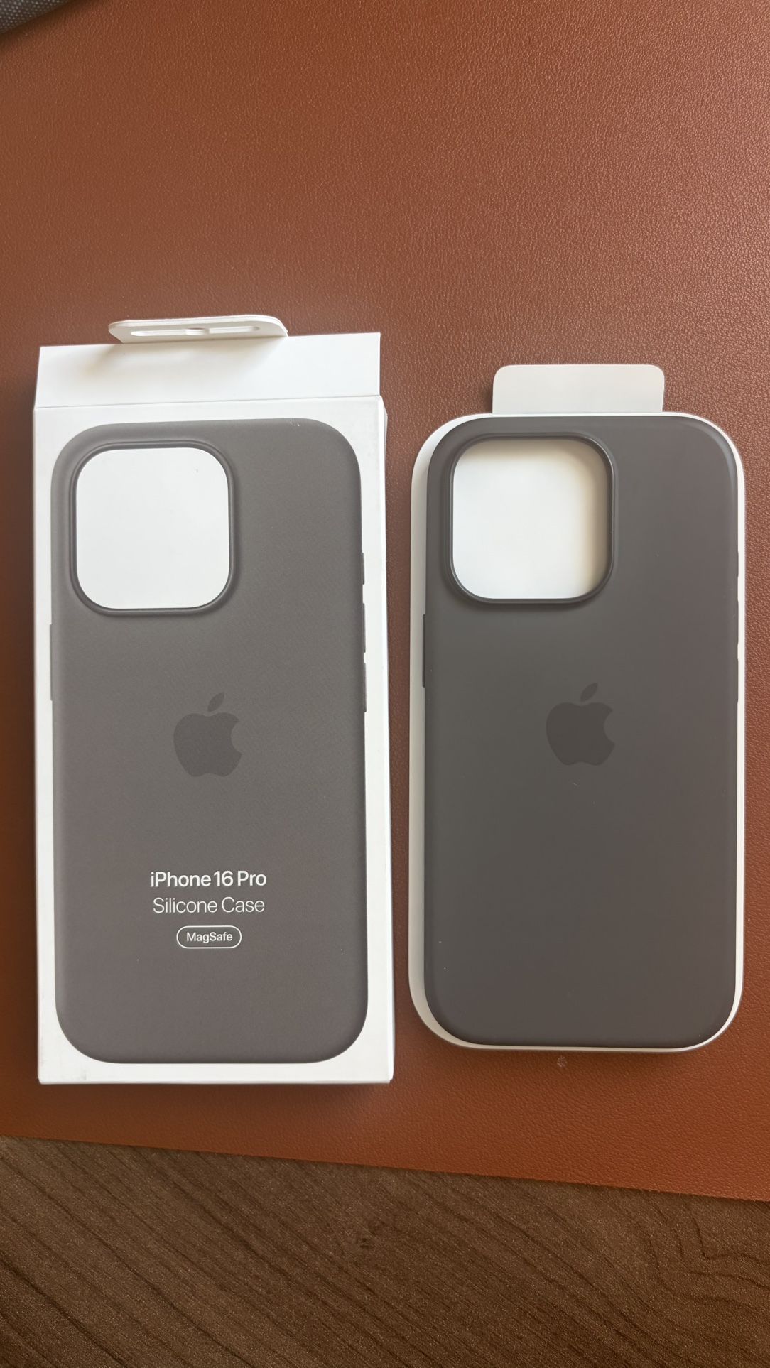 Apple iPhone 16 Pro Silicone Case - Stone Gray