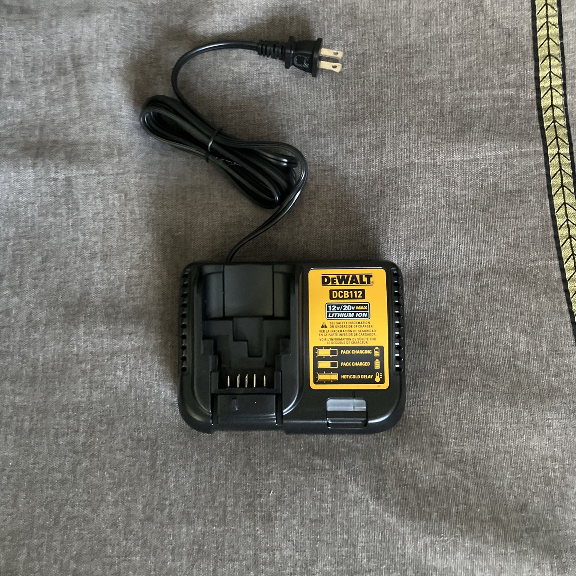 New Dewalt Charger