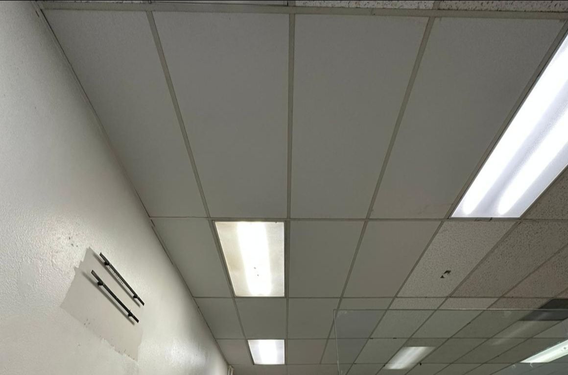 10 pieces only i donot install - 2ft 4ft Smooth Pro White Ceiling Tiles - Easy Drop-In Installation