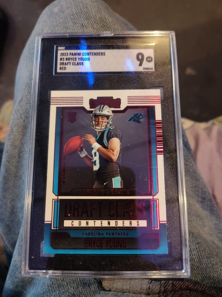 2023 Contenders Bryce Young Draft Class Red SGC9