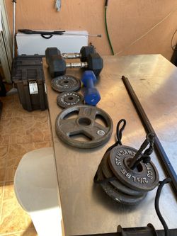 Weights and dumbbells