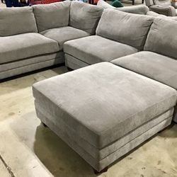 Fabric Sectional 3pc 