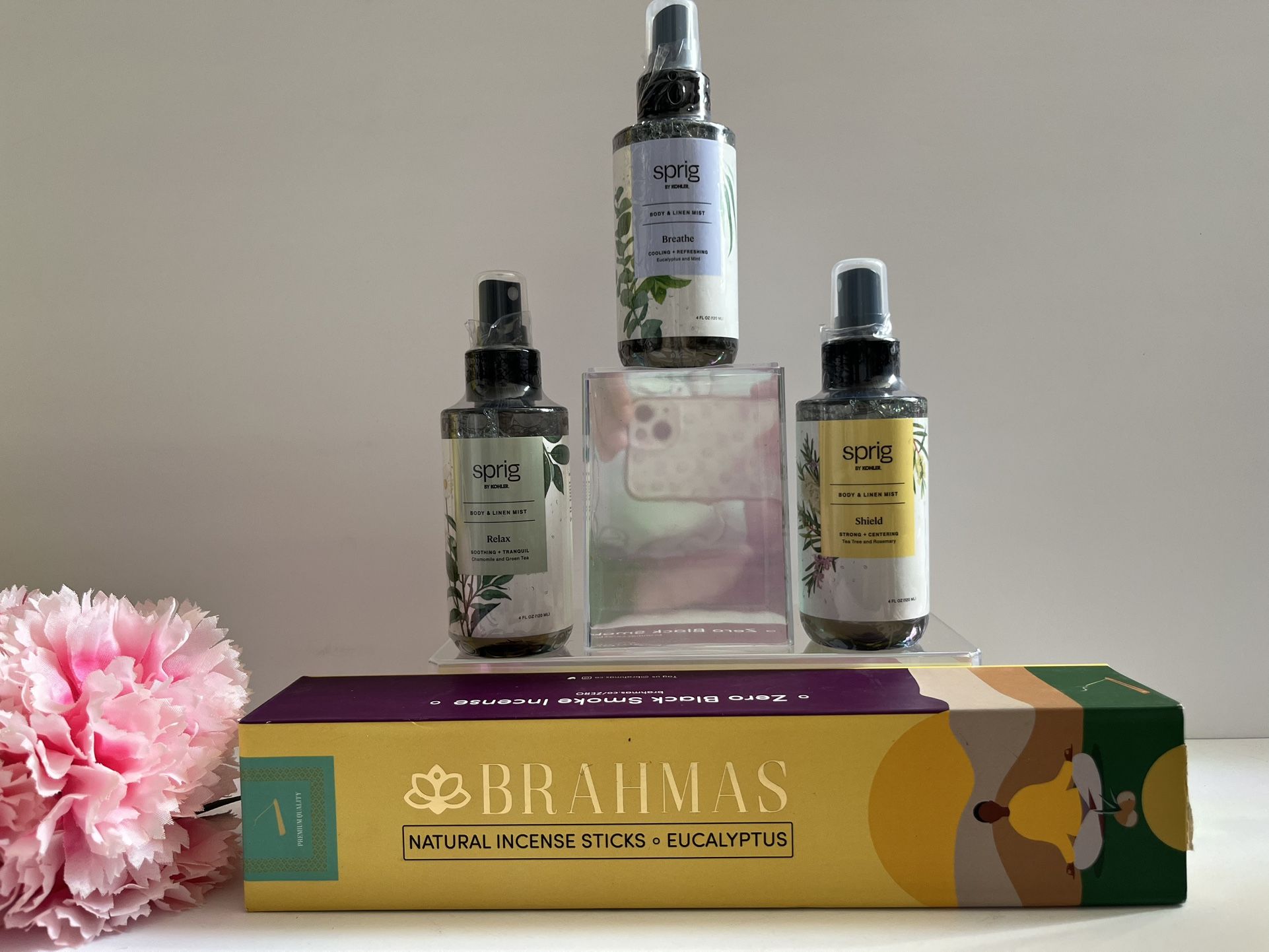 Self-Care Aromatherapy Set – Mists + Incense (NEW)