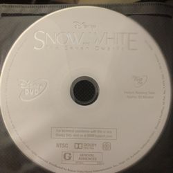 Snow White DVD Disney 