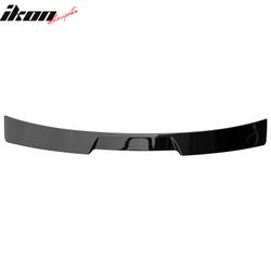 Fits 2016-2022 BMW G11 G12 7-Series IKON Gloss Black Rear Window Roof Spoiler ABS
