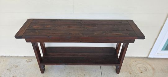Rustic Barn Sofa Table