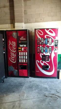 Soda and snack vending machines AP Crane Dixie Narco Rowe Royal USI Vendo