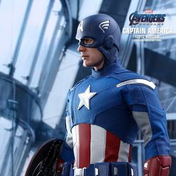Hot Toys Avengers: Endgame - Captain America (2012 Version) 1/6th Scale...