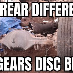 F550 dually rear differential w disc brakes