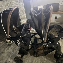 Baby Stroller For 2 