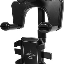 Rearview Mirror Phone Holder