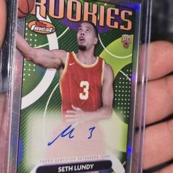 Seth Lundy Rookie Autograph CLIPPERS