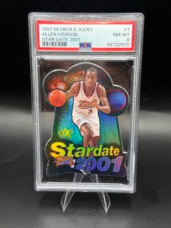 1997 Skybox  Allen Iverson Star Date 2001