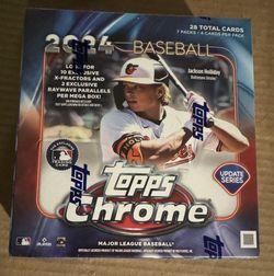Topps Chrome 2024 Update Mega Box