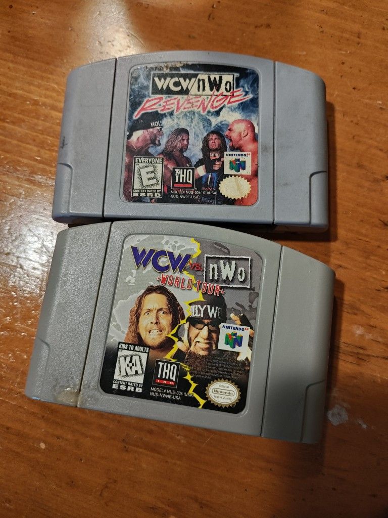 WCW N64 Games
