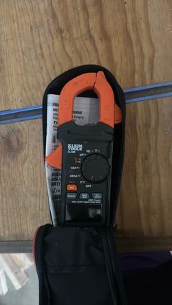 KLEIN TOOLS Digital Clamp Meter: TRMS, CAT III 600V, 400 A Max AC Current Measurement, Clamp Jaw