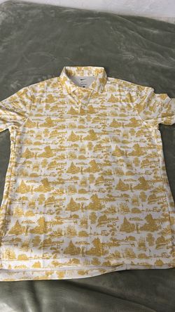 Nike Golf Polo Shirt Golf Print