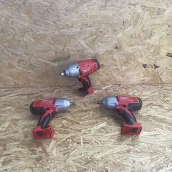 Milwaukee M18 Impact Wrench 1/2” Model Number 2663-20 (The Second Picture Has The Details)(Tool Only)(Each Price)