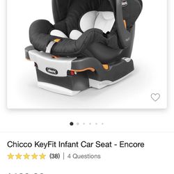 Baby Infant Car Seat, Stroller & Base